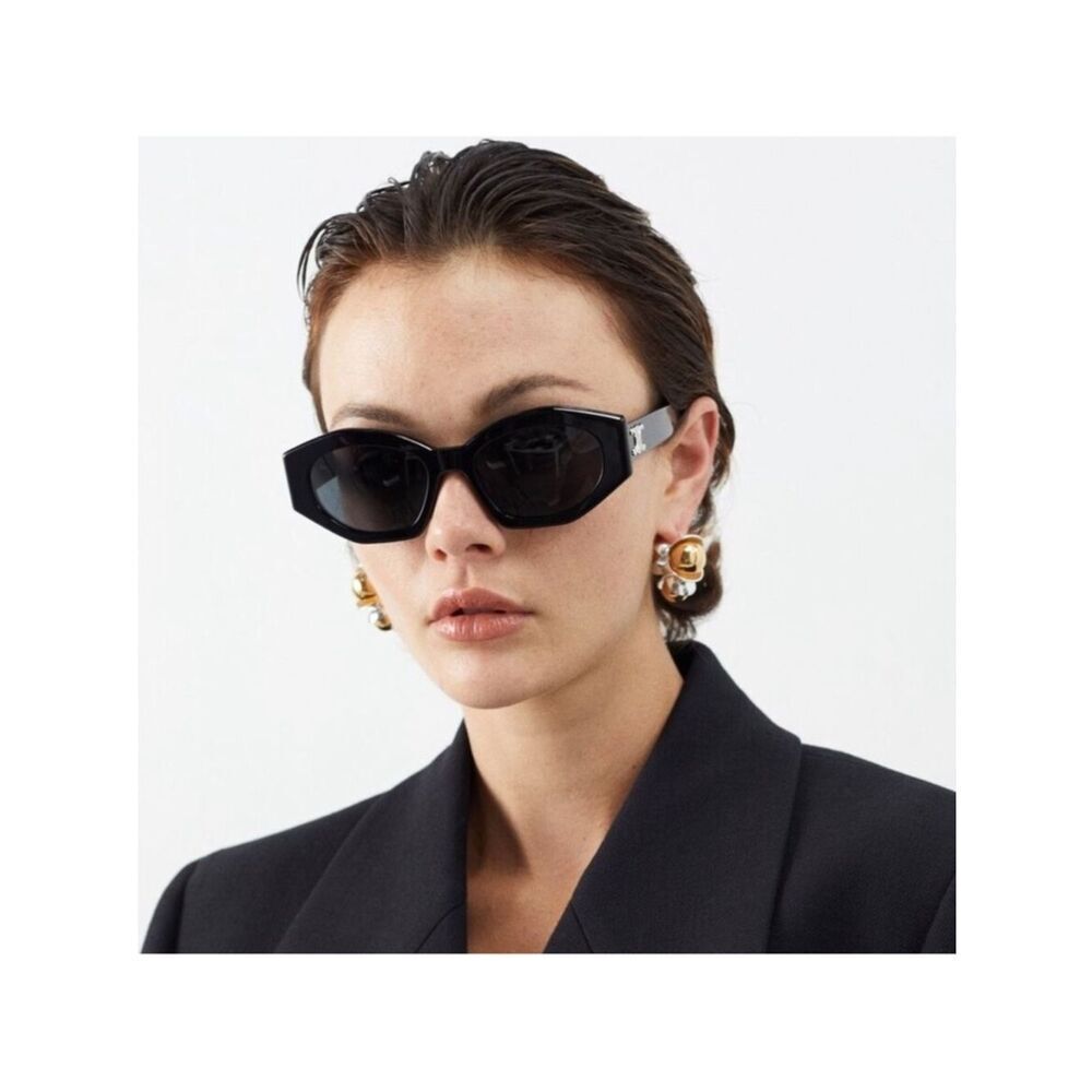 Celine Sunglasses CL40238U 01A, Triomphe, Black, Authentic NEW IN Box $550